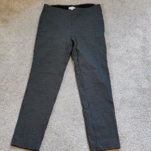 Adrienne Vittadini black and white pants